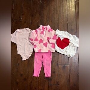 Bundle of Carters Baby Girl 12 month clothes